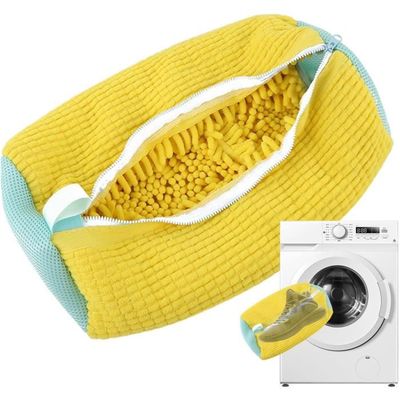Lot De 2 Filets/sacs à Linge Pour Machine à Laver – Fermeture éclair, Polyester Résistant – Pour Sous-vêtements, Chaussures, Linge Délicat