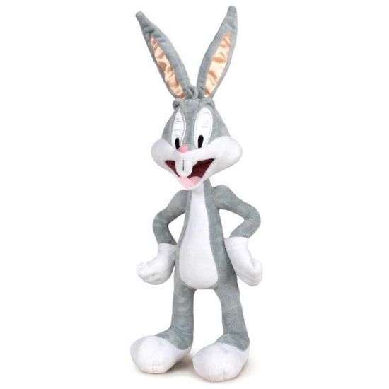 Peluche Looney Tunes Bugs Bunny 40cm - Noir - Intérieur - Enfant - Looney Tunes - Plush
