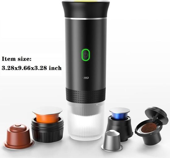 Machine à café 3 en 1 Style italien , capsules nespresso.. dolce gusto et café en poudre,Sonifer