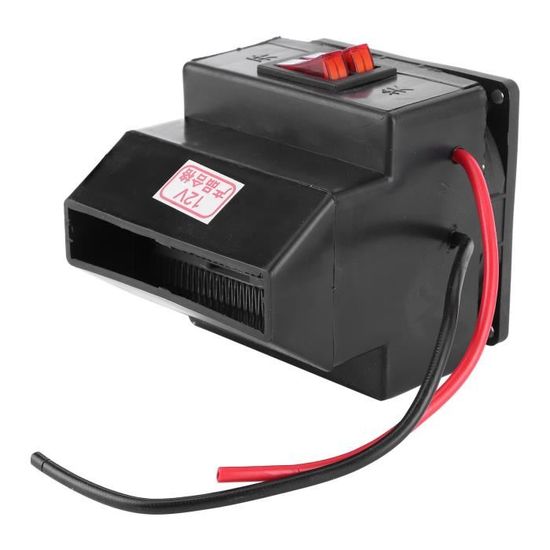 Chauffage De Voiture 12V 600W-800W - Défroisseur Rapide, Faible Bruit, 3 Sorties D'Air