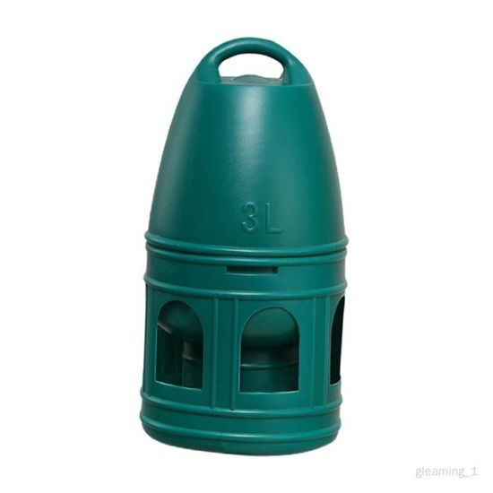 2 Abreuvoirs Suspendus Pour Poules - Distributeur Nourriture/Eau 4.5L | Avec Clips Et Vis | Pour Volailles, Canards, Oies