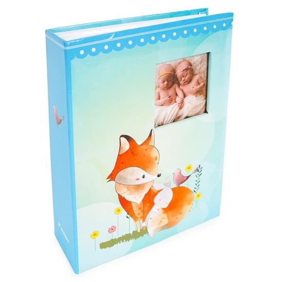 Baby Animals album photo bébé à pochettes pour 200 photos 10x15 cm