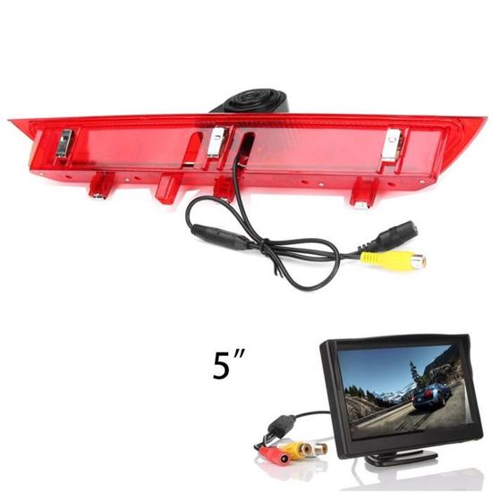Caméra De Recul Pour Peugeot 308, 407, 408, 301 - Grand Angle 170°, Vision Nocturne, Intégrée Au Feu Stop