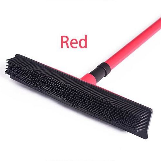 Balai En Caoutchouc Dirt Devil Avec Raclette - 120 Cm - Pour Poils D'Animaux Et Nettoyage Salle De Bain - Intérieur/Extérieur - 3