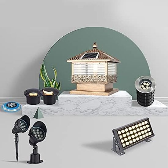 Garden Mile Lampe Solaire Jardin Mouton - Statue Animal LED Extérieur Décoration Lumineuse