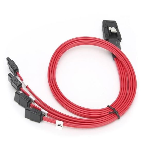 NFHK Interne Mini SAS Kabel SFF-8087 Naar HD SFF-8643 50cm - Hoogwaardige Server Raid Data Kabel