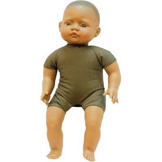 Poupon ethnique MINILAND 31067 - corps souple - 40cm - vinyle souple et tissu - pour enfant de 3 ans et plus