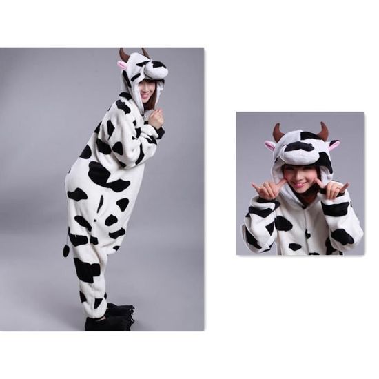 Pyjama Onesie Adulte Unisexe - Doudou Chaud Pour Cosplay Ou Maison