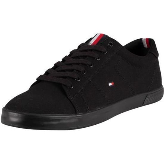 Basket toile tommy hilfiger homme outlet