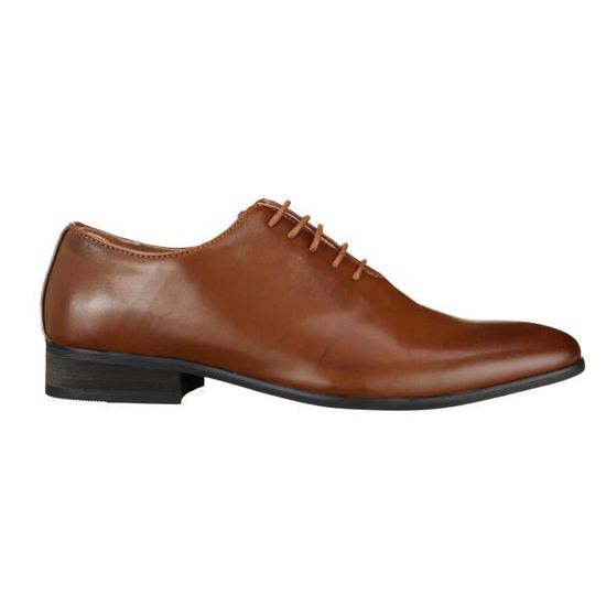 Richelieu Homme Galax Gh3089 Tan Camel Marron Adulte Marron Cdiscount Chaussures