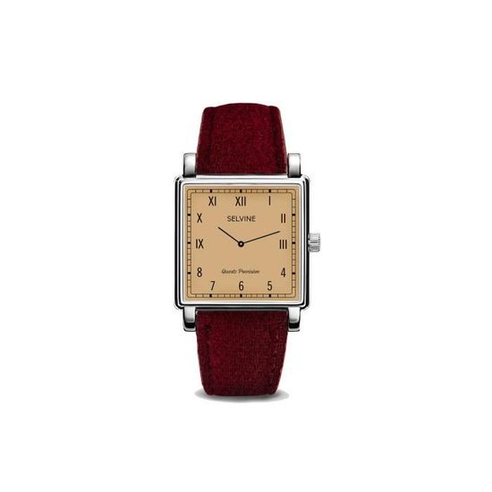 Montre Femme Selvine Cadran 28 mm En Alliage Beige Et Bracelet