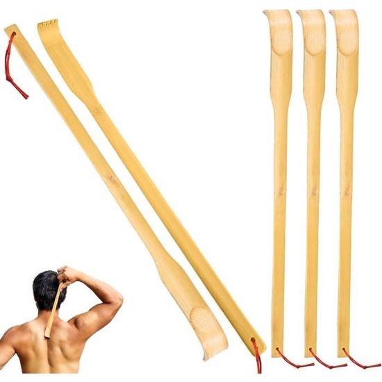 Gratte-Tête Gratte-Dos Civière Méridiens Outil À Long Manche FDIT