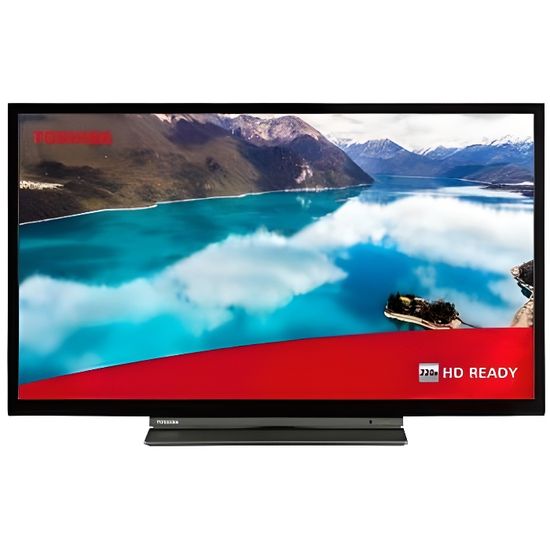 tv intelligente toshiba 32wl3a63dg 32 hd ready dled wifi noir cdiscount tv son photo