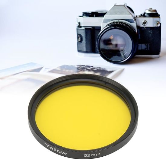 Couvercle Filtre Objectif 52mm Métal - Protection Anti-Poussière Anti-Rayures Avant Arrière