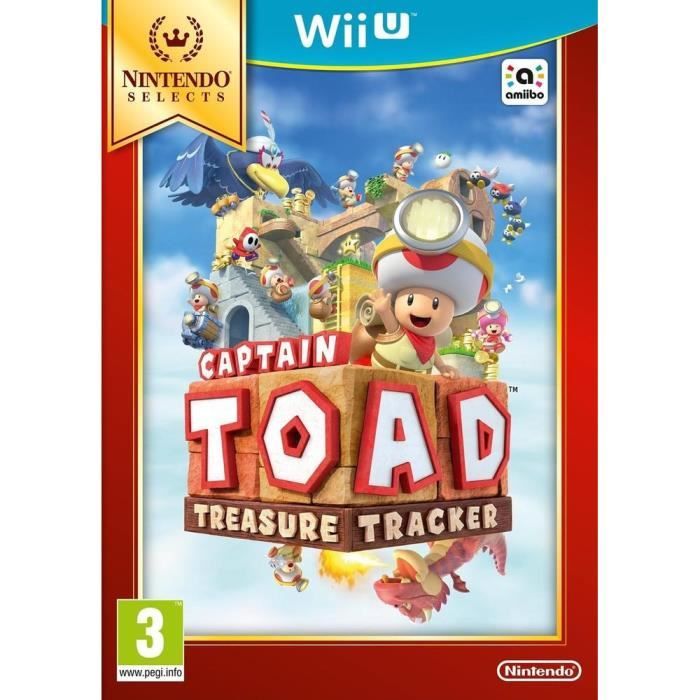Nintendo Captain Toad Treasure Select Jeu Wii U