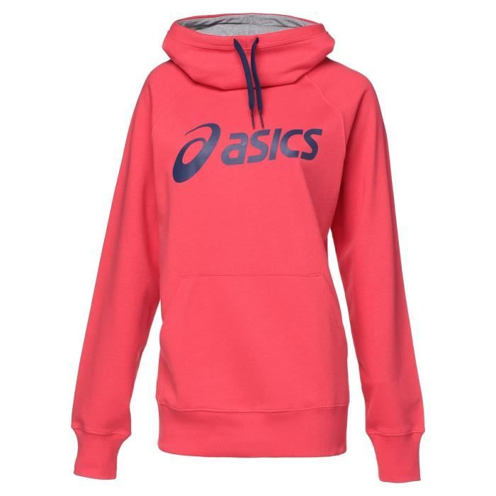 sweat asics rouge