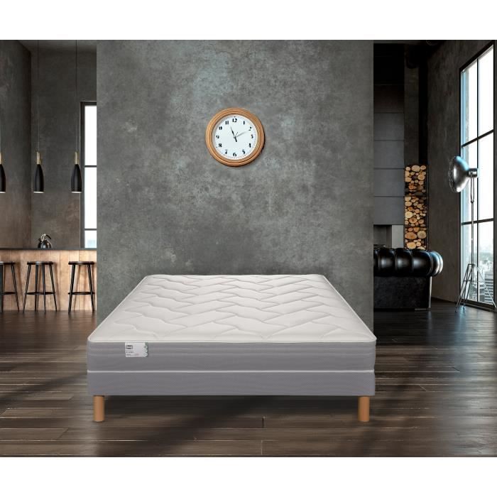 SIMMONS - Matelas R-SW2 - 160x200 cm - Épaisseur 23 cm - Ressorts ensachés - Ferme SIMMONS - Matelas R-SW2 - 160x200 cm - Épaisseur 23 cm - Ressorts ensachés - Ferme