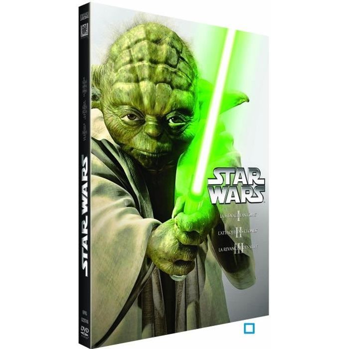 Coffret Star Wars Dvd Integrale Carrefour DVD Coffret star wars prélogie : épisodes 1 à 3 - Cdiscount DVD