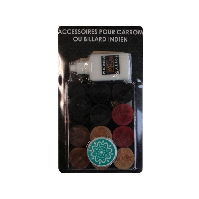 Jouets de simulation - Set complet - Pions Carrom Mango - (ACC7, ACC10, ACC11, ACC31, ACC1)