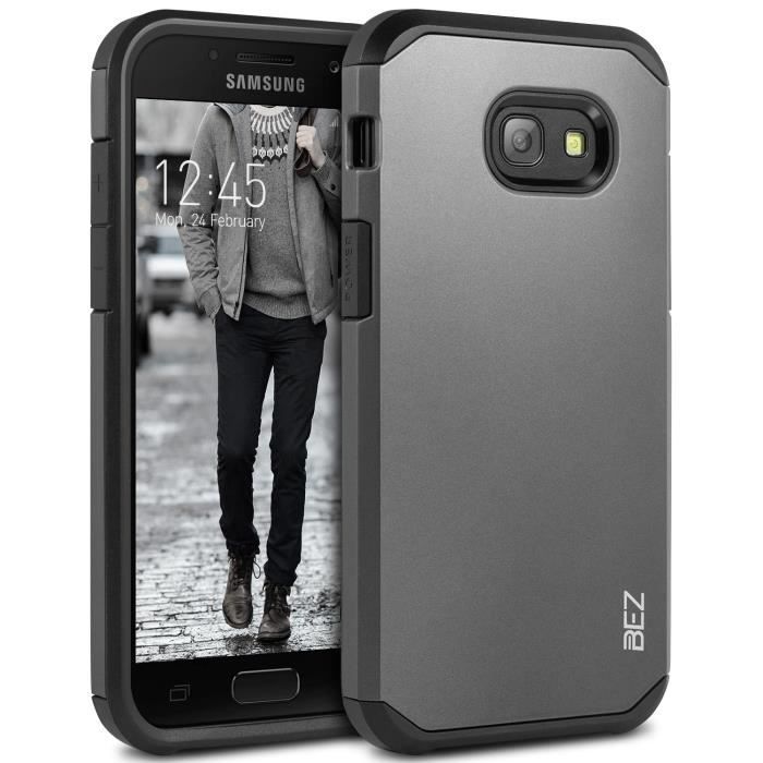 Coque pour Samsung A5 2017, Coque Antichoc Samsung Galaxy A5 2017 Survivor Shockproof Double Protection Double Ultra