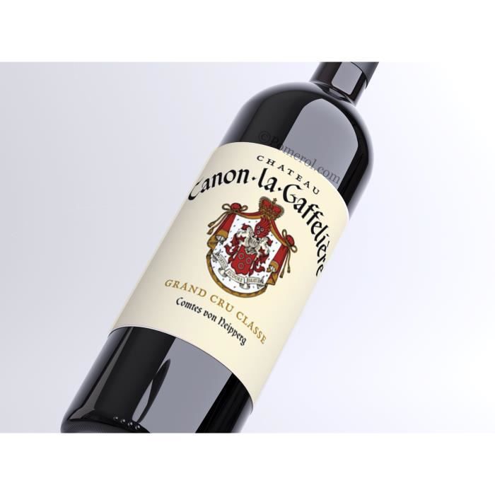 X3 Château Canon-La-Gaffelière 2017 - AOC Saint-Émilion - 1er Grand Cru Classé -B- - Vin Biologique - Bouteille (0,75cl)