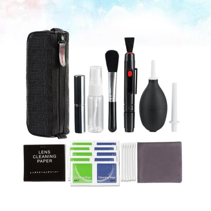 20 pièces Fournitures de nettoyage pour appareil photo Accessoires de pour portable Kit ENTRETIEN - NETTOYAGE PHOTO - OPTIQUE