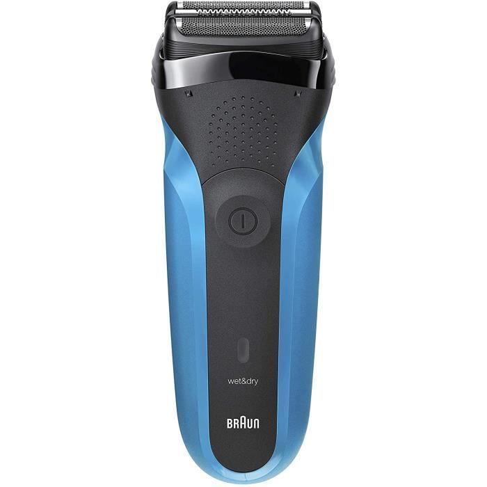 Braun Series 3 310s Wet & Dry Rasoir Électrique Rechargeable pour Homme, Bleu