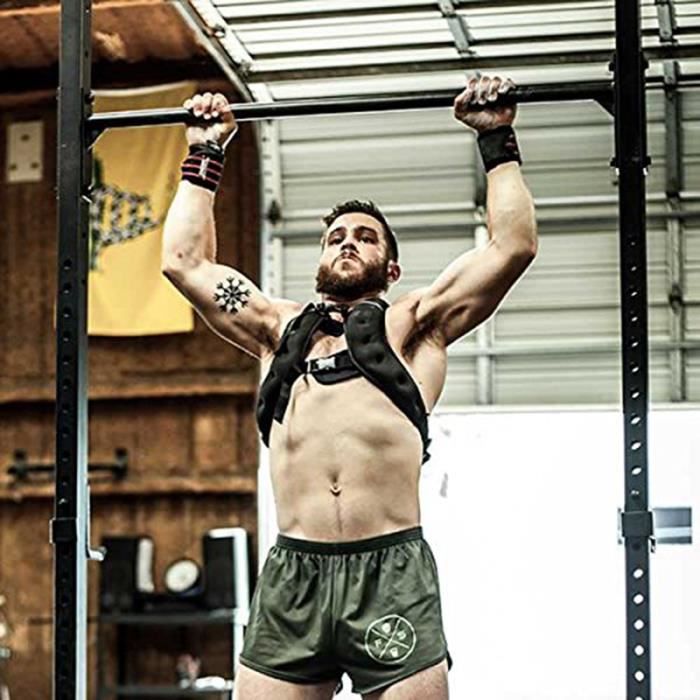 Gilet Lesté,pour Poids Entraînement Musculation Exercise, Force et Endurance, Boxe, Veste De Course Sports pour Hommes Femme