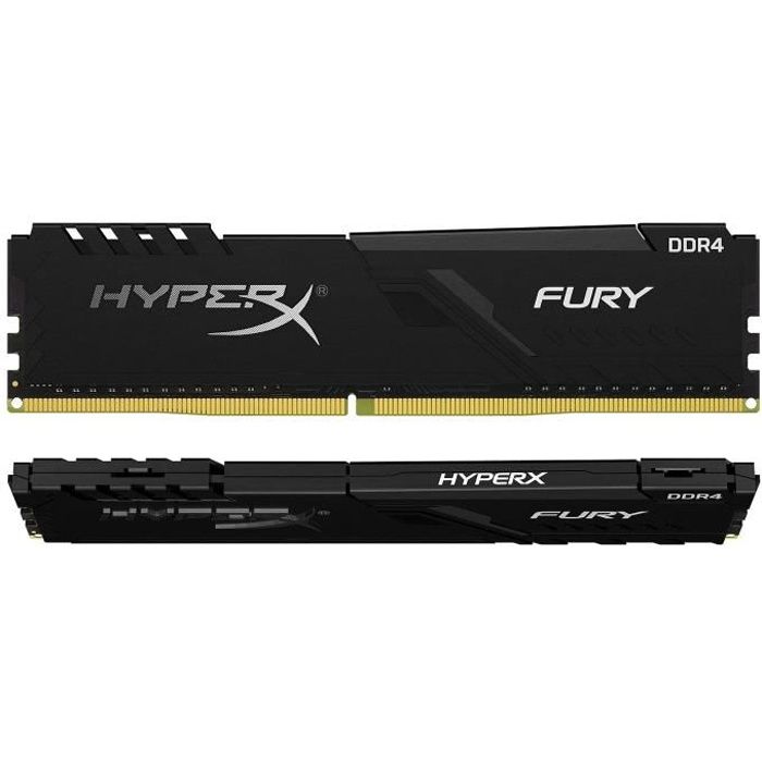 HyperX Fury 64 Go (2x 32 Go) DDR4 3200 MHz CL16 - Kit Dual...