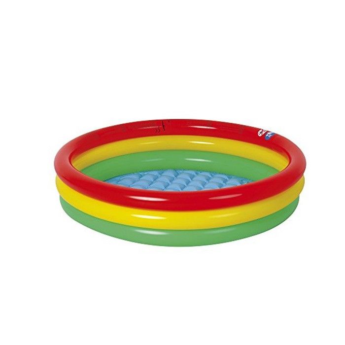 Piscine gonflable multicolore