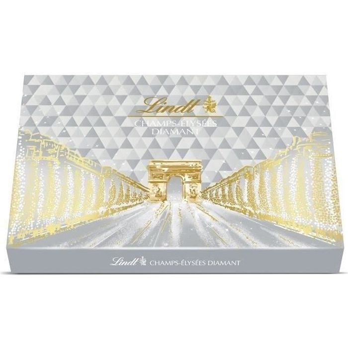 LINDT Boîte de chocolat Champs-Elysées Edition Diamant - 468 g
