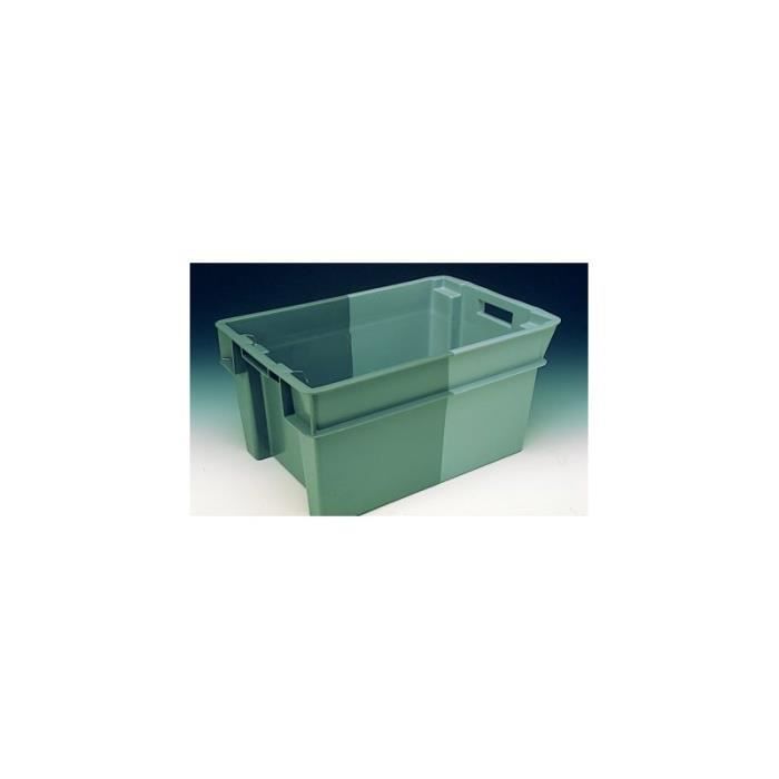 BAC ALLER RETOUR GERBABLE EMBOITABLE ALLIBERT DIMENSIONS 600X400X300MM
