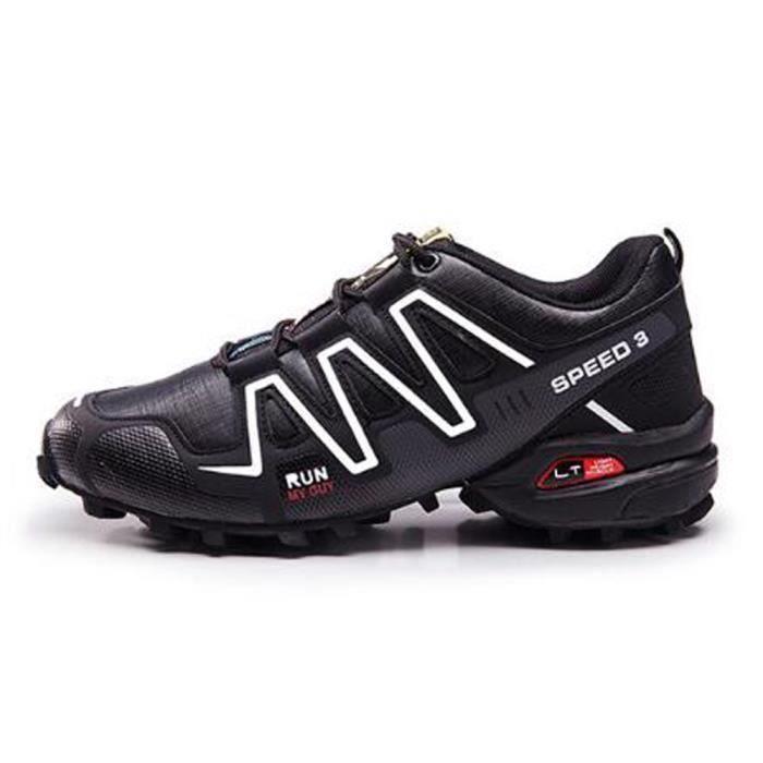 Aventurer Chaussures Randonnée Homme Imperméable Maintien Confort Respirant KIANII® Noir