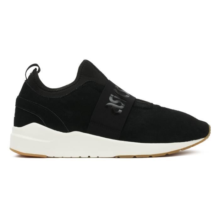 ASICS Gel-Lyte Komachi Strap Black Suede Womens Trainers-UK 3.5