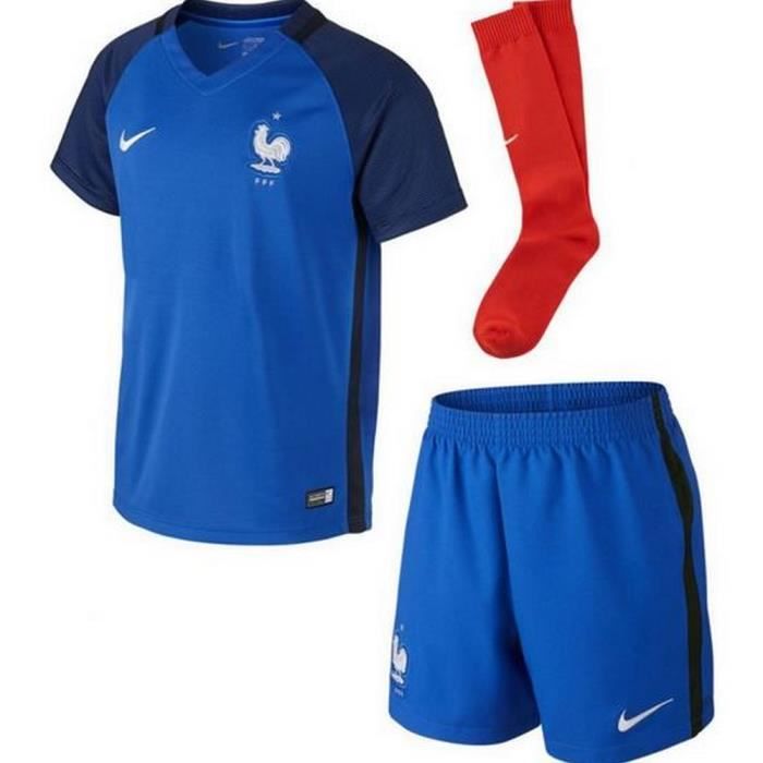 Mini-Kit Officiel Enfant Nike France Home Euro 2016