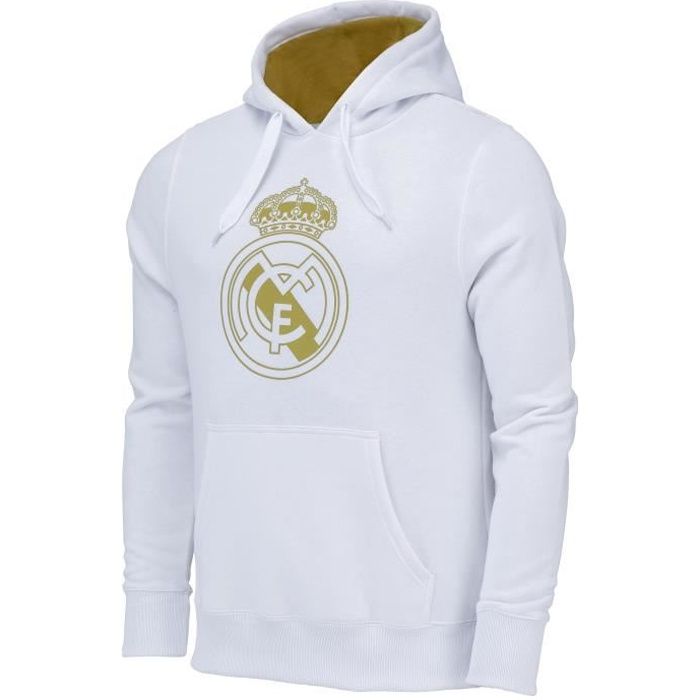 Sweat capuche Real Madrid - Collection officielle - Homme