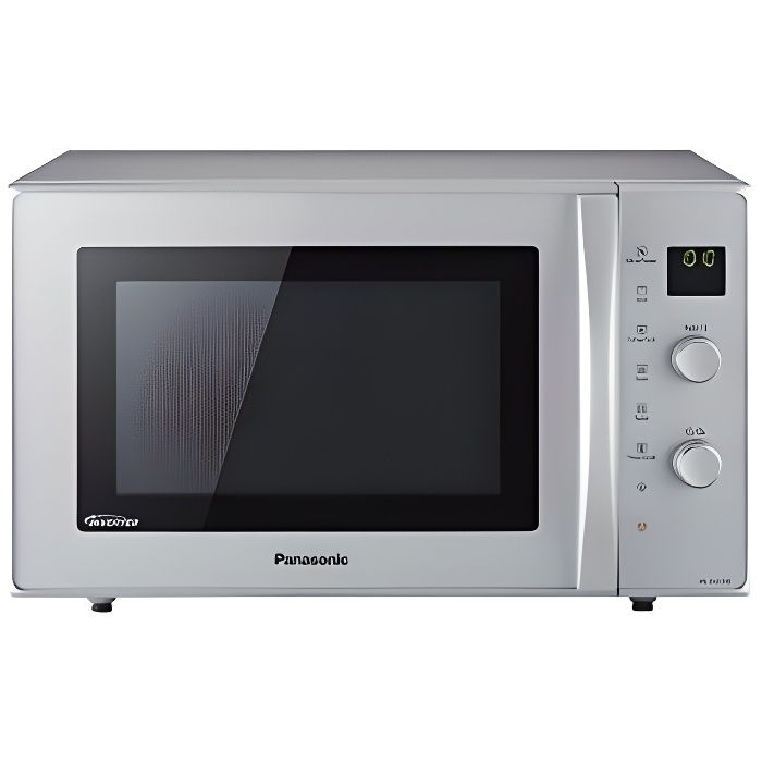 Panasonic - Panasonic NN-CD575MEPG - Four Micro-ondes Combiné , 27 L, Inverter, Chaleur tournante, Gril à Quartz 1200 W, Micro-ondes