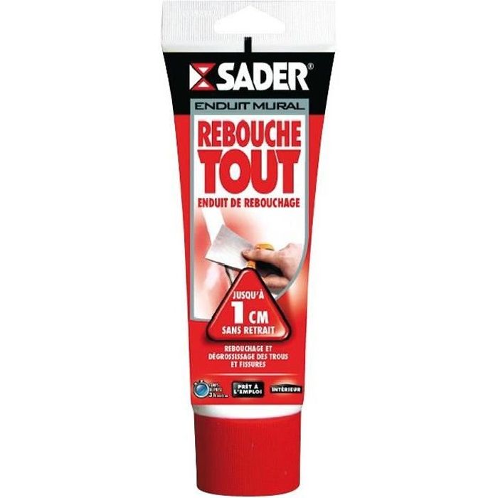 SADER Enduit mural rebouche tout - 330 g