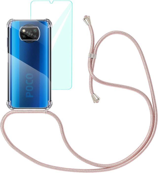 KJYFOANI Coque Pour Xiaomi Poco M7 Pro 5G (6.67"), Verre