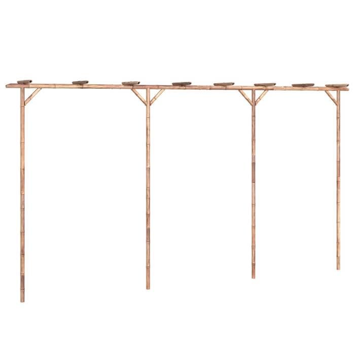Pergola - CLOUD - Bambou 385x40x205 cm P6
