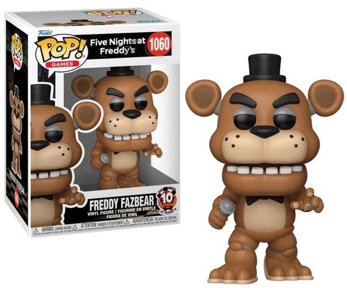 Figurine FNAF Freddy Fazbear Pop 10cm