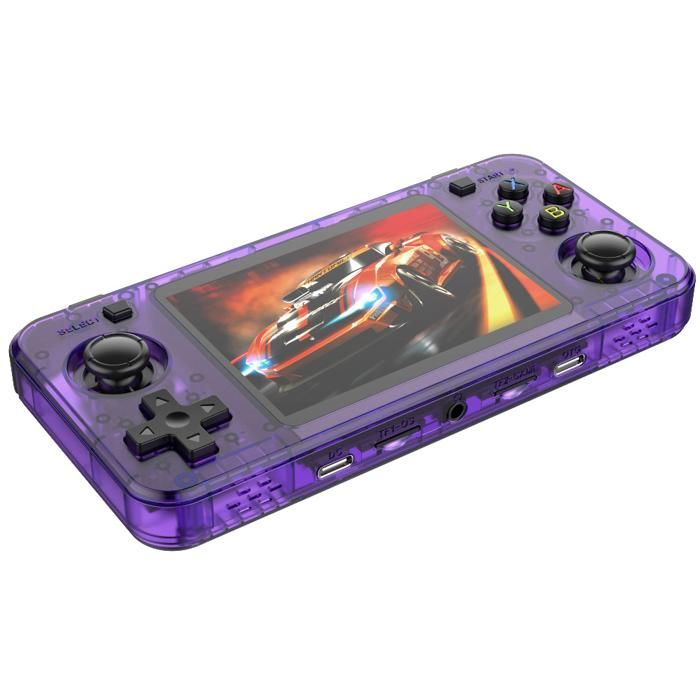 Console de jeux rétro R36H – – Écran IPS 3 5 10000+ jeux PS1N64 double joystick Linux Wi Fi batterie 3000mAh - vue 2