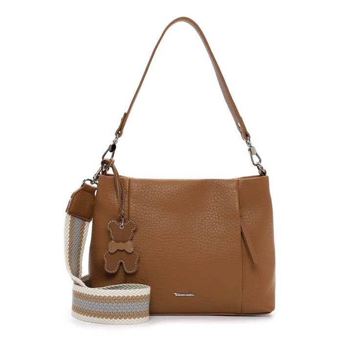 Tamaris Sac à épaule brun clair pour femme - TAS Katrina SC Hobo Bag M Sahara 332463