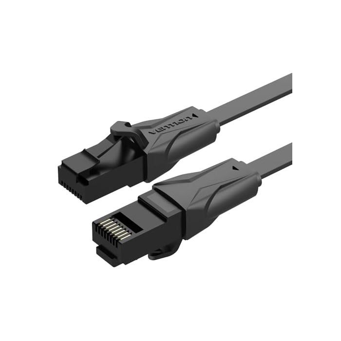 Câble Ethernet RJ45 Cat 6 - VENTION - 10 m - Noir - 1000 Mbps - UTP ...
