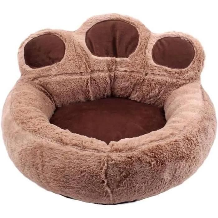 Lit Pour Petit Chien Chat Panier Chien En Forme Patte DOurs Lit Coussin Canapé Chien Chat En Peluche Chaud Confortable Canau4670