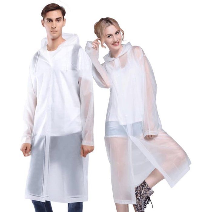Imperméable - Coupe-vent portable - Coupe-vent imperméable professionnel - Imperméable durgence - Coupe-vent ergonomique - Pluie