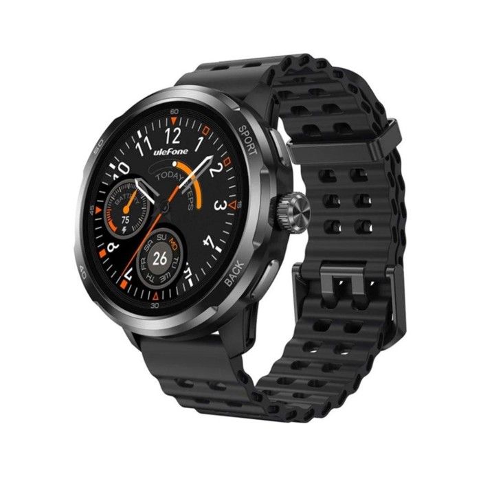 Smartwatch - ULEFONE - Armor Watch Pro GPS - ChatGPT intégré - GPS - Étanche 5ATM/MIL-STD-810H