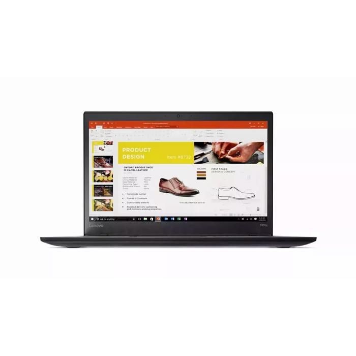 Ordinateur Portable Lenovo ThinkPad T470s i7-6600U 8Go 500Go SSD 1920x1080 WLAN BT Webcam Win 10 Pro