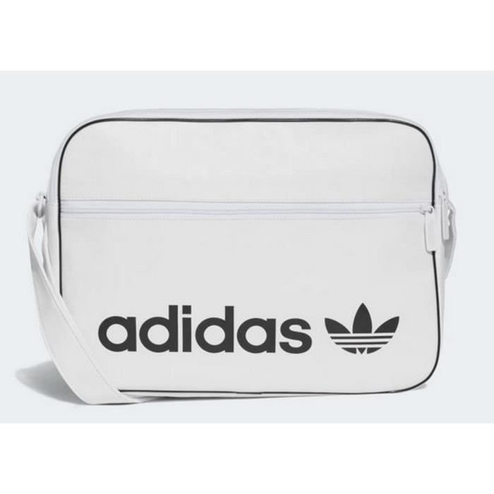 Sacoche Adidas Originals Vintage Blanche Cdiscount Bagagerie Maroquinerie