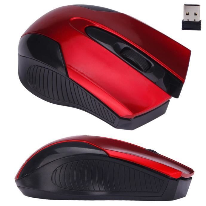 Souris Gaming Sans Fil Imice – Silencieuse, Optique 1600 DPI, USB Noir – NEUVE